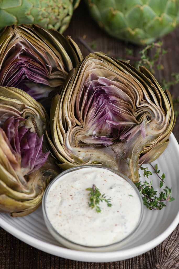 EASY Instant Pot Whole Steamed Artichokes Recipe